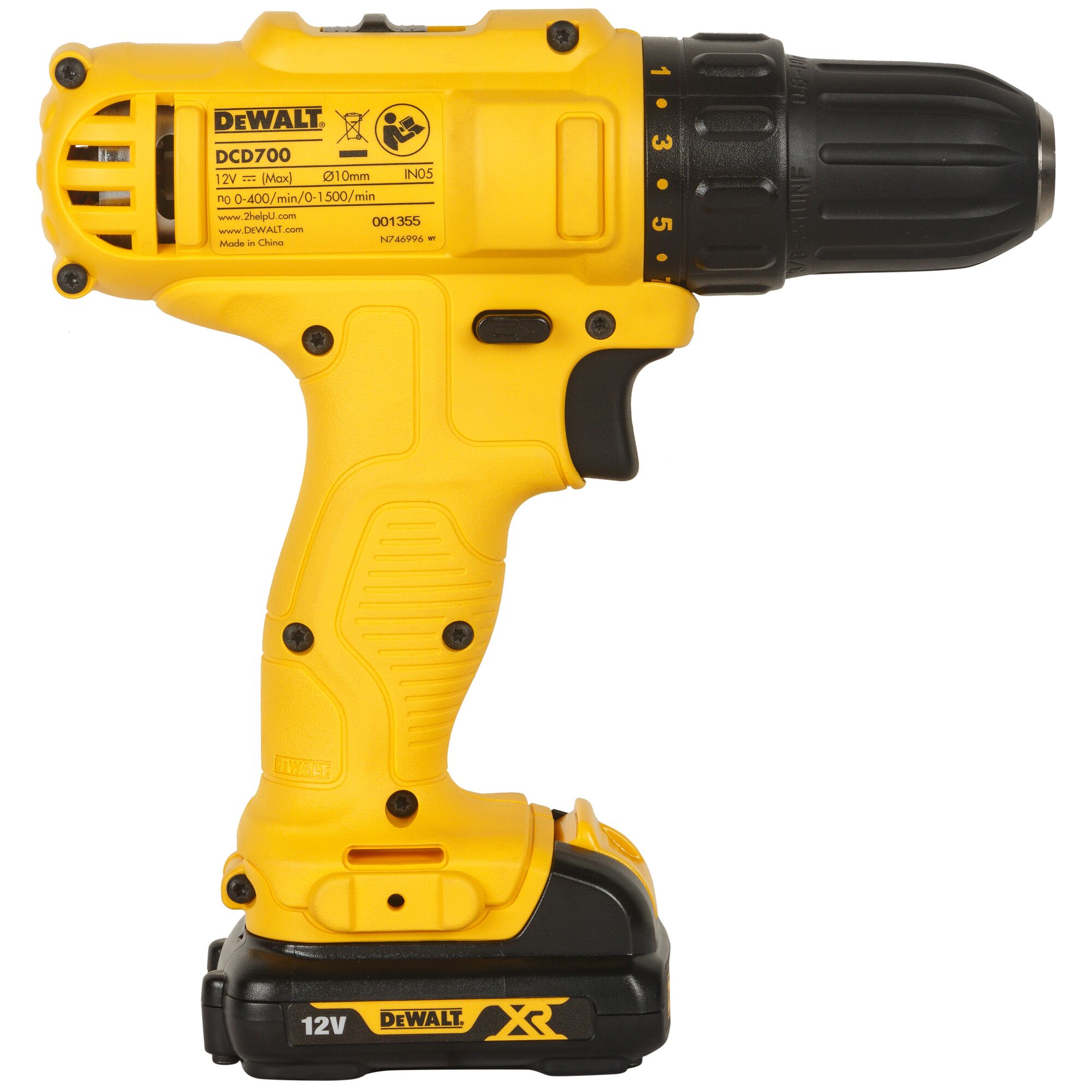 Máy khoan pin 12V MAX kèm bộ phụ kiện 109 chiếc