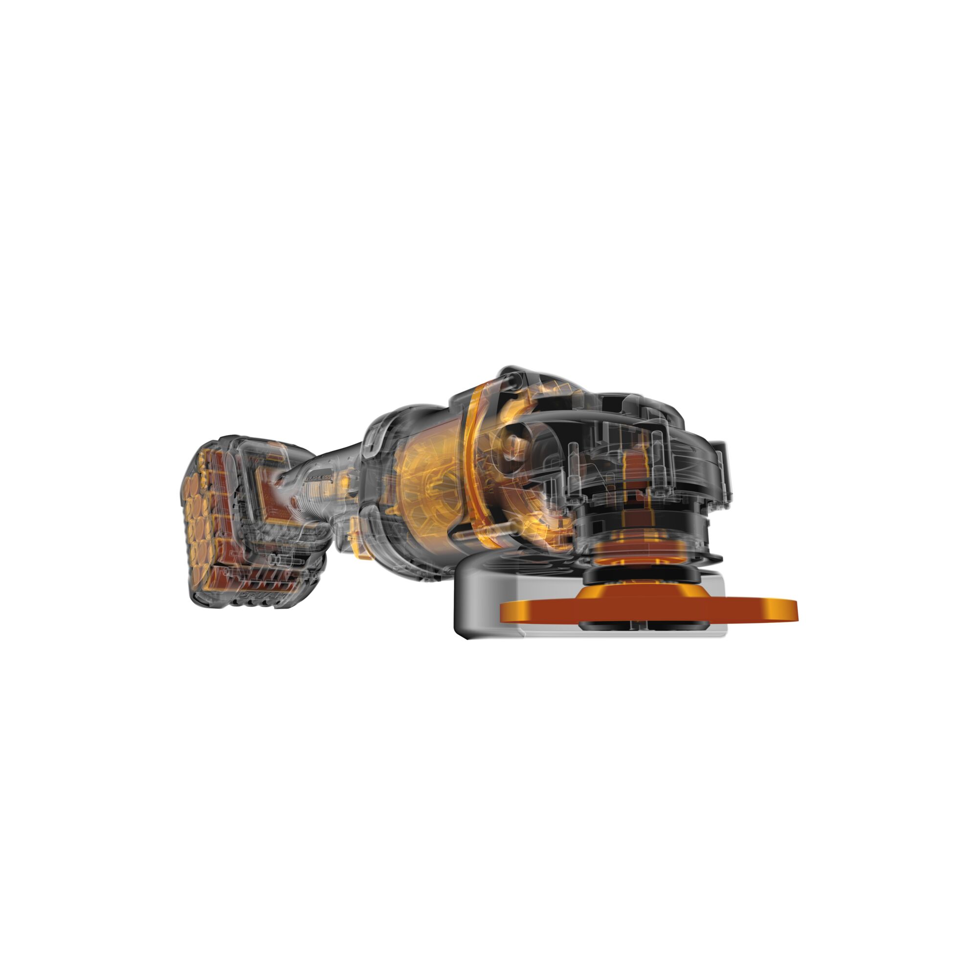 Máy mài góc 5 inch 54V FLEXVOLT có công tắc kích hoạt