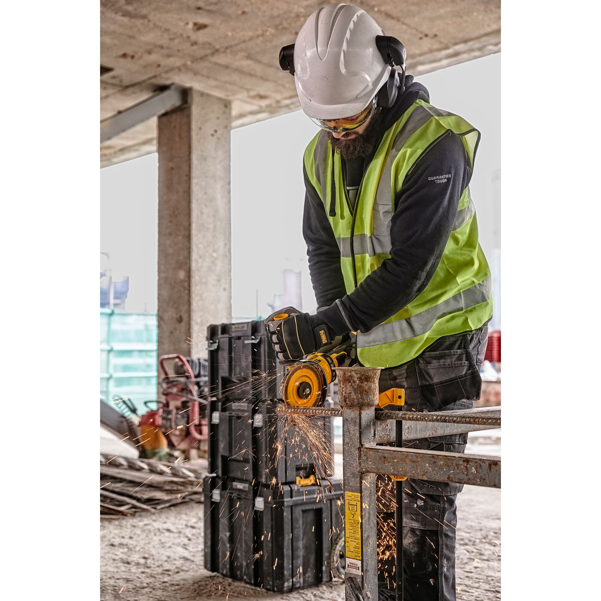Máy mài góc 5 inch 60V MAX FLEXVOLT có công tắc kích hoạt (Thân máy)