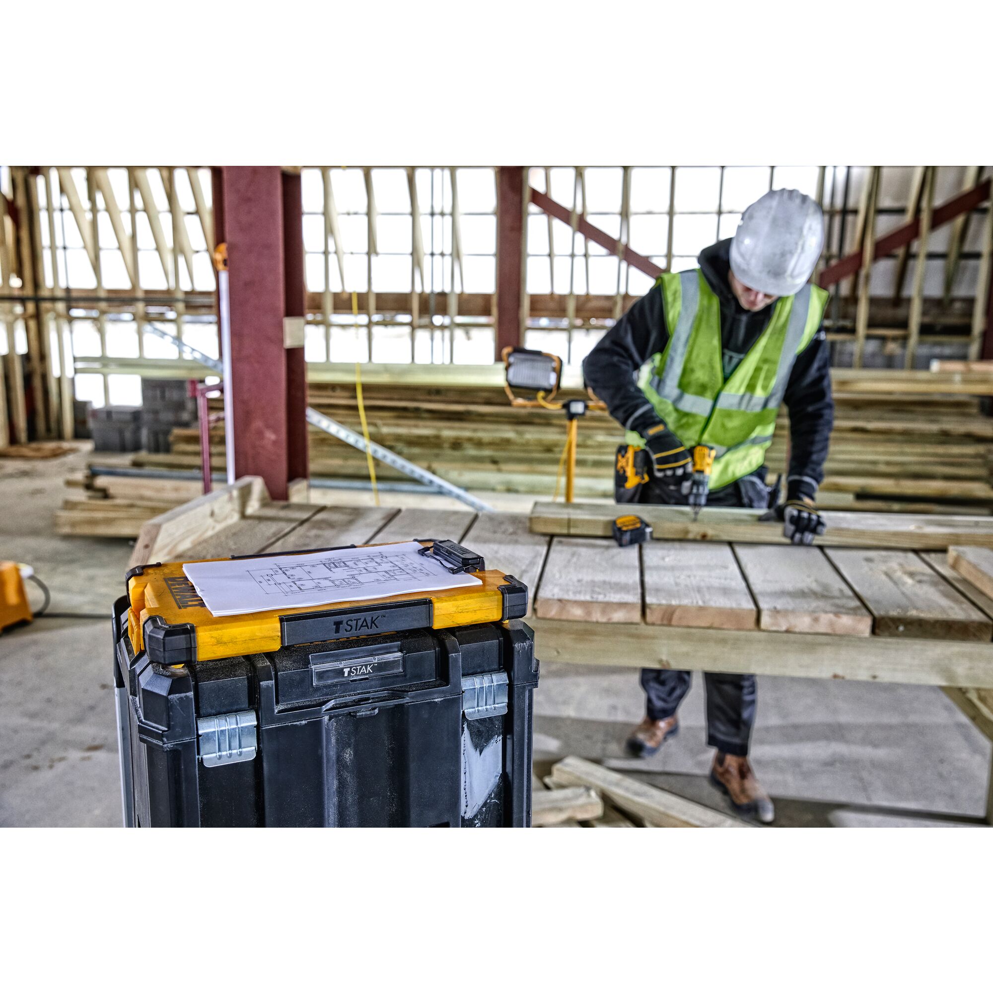 Bảng kẹp  tài liệu  DEWALT TSTAK