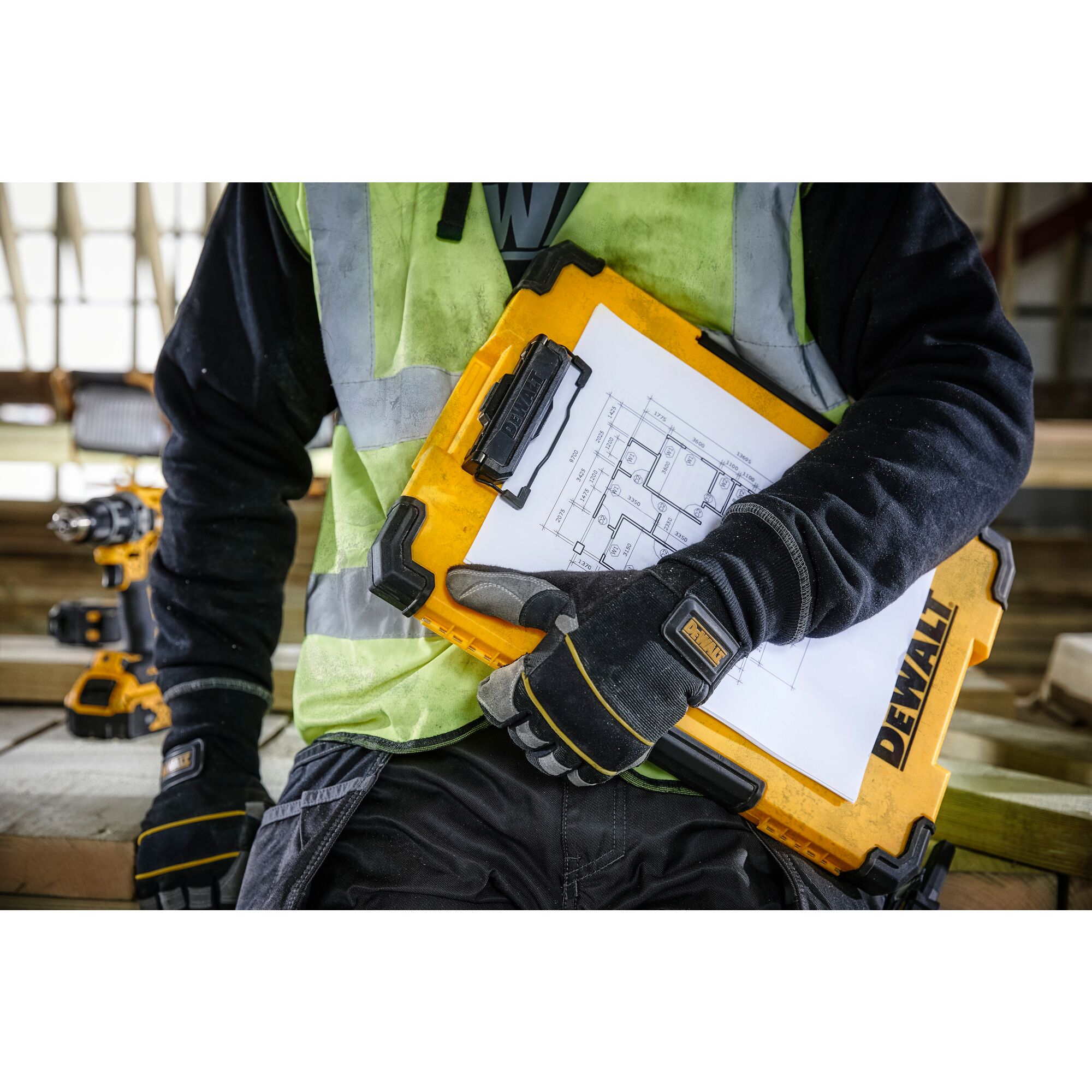 Bảng kẹp  tài liệu  DEWALT TSTAK
