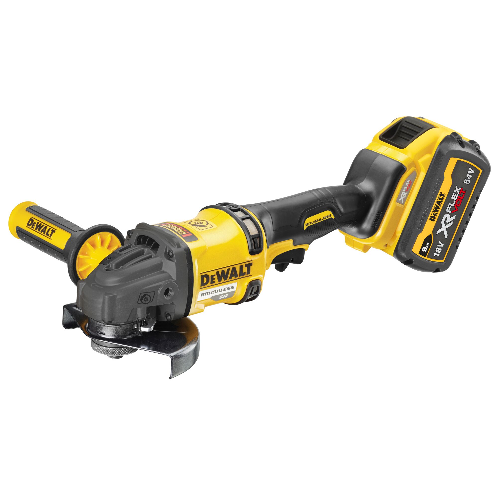 Máy mài góc 5 inch 60V MAX FLEXVOLT có công tắc kích hoạt (Pin 9Ah)