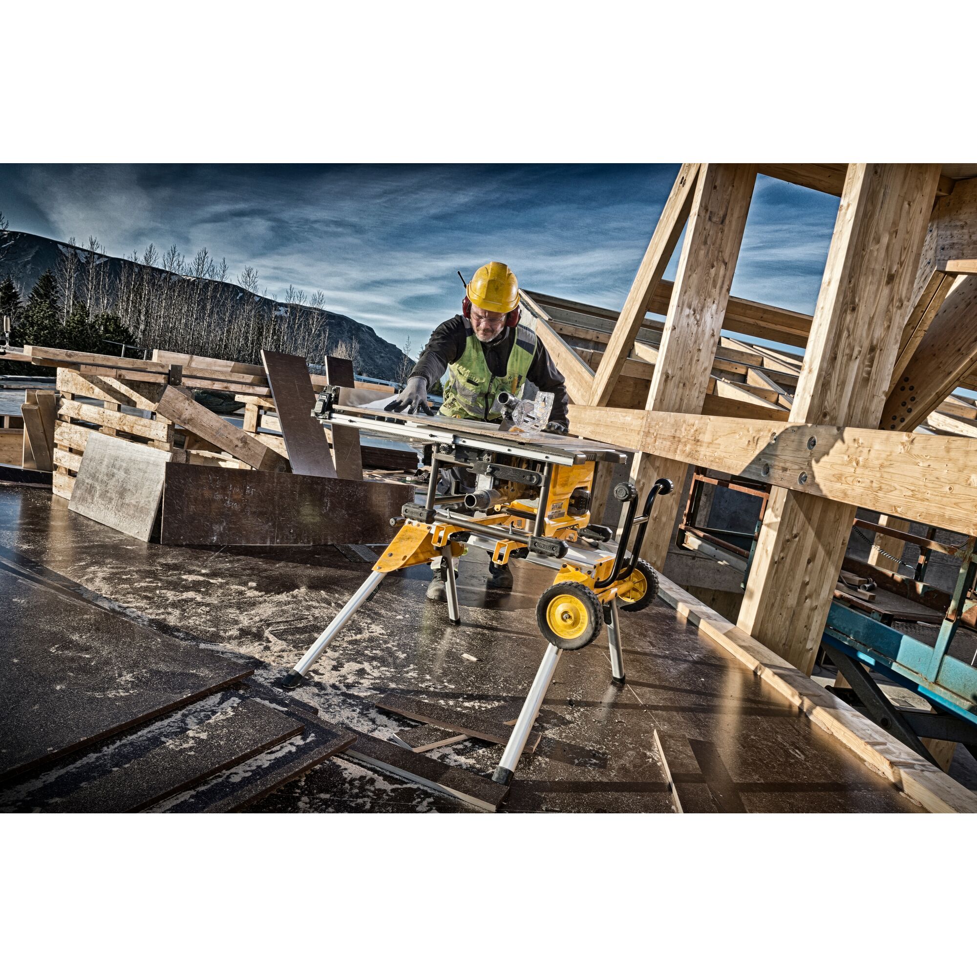 Máy cưa bàn 54V FLEXVOLT 210mm (Thân máy)