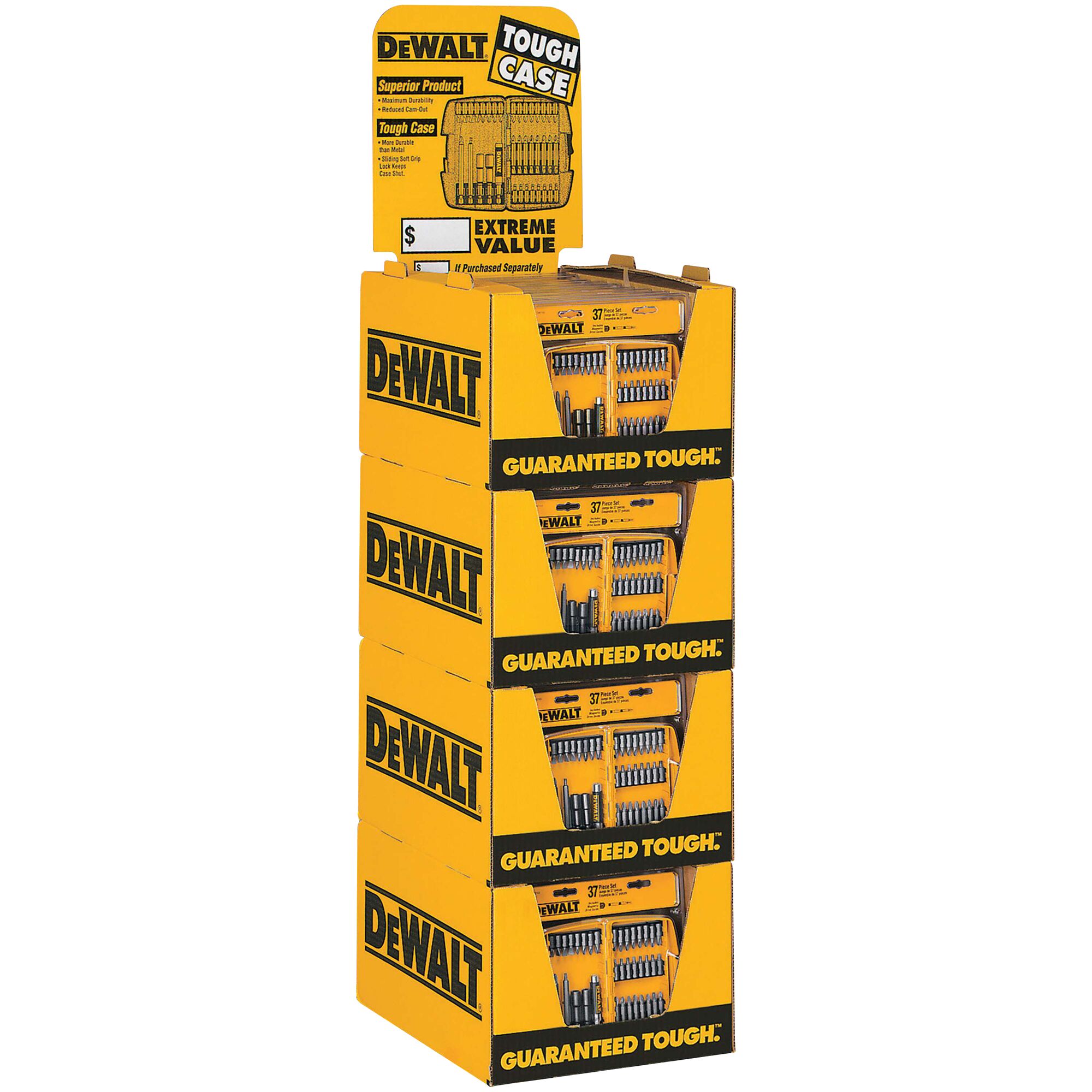 Bộ mũi khoan, vít  tiêu chuẩn với hệ thống ToughCase®+